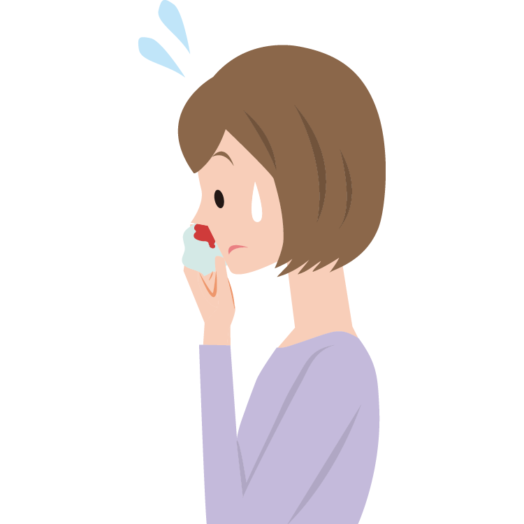 続く 鼻血 止まらない鼻血…病院へ行くべき？対処法や急を要する症状とは