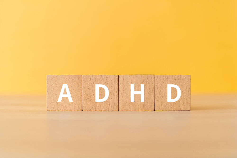 ADHDのイメージの模型