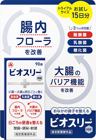 ビオスリーHi錠パッケージ