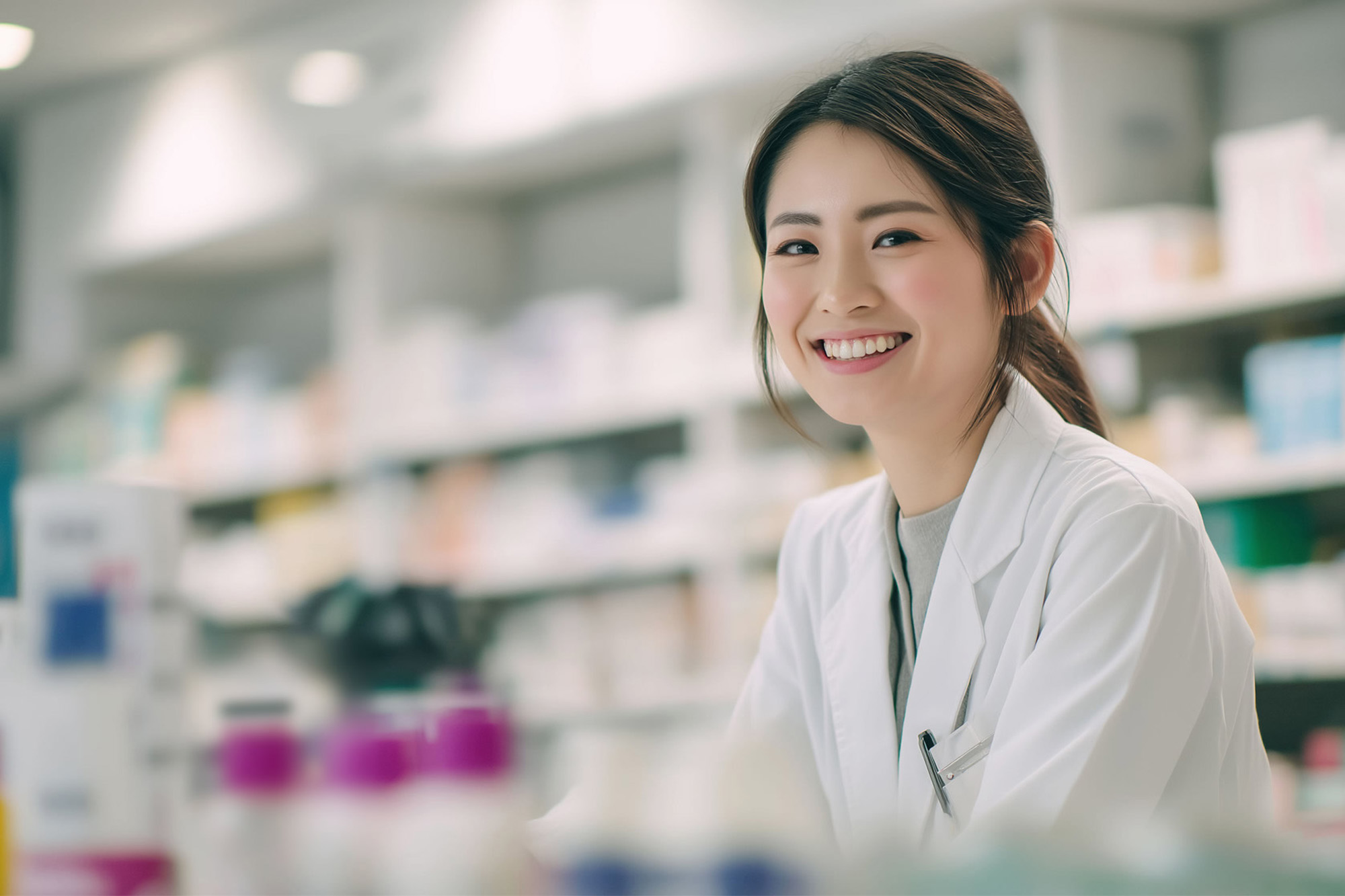 薬局で働いている薬剤師