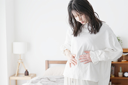 便秘に悩んでいる女性